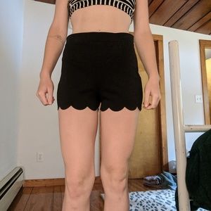 Scalloped Shorts